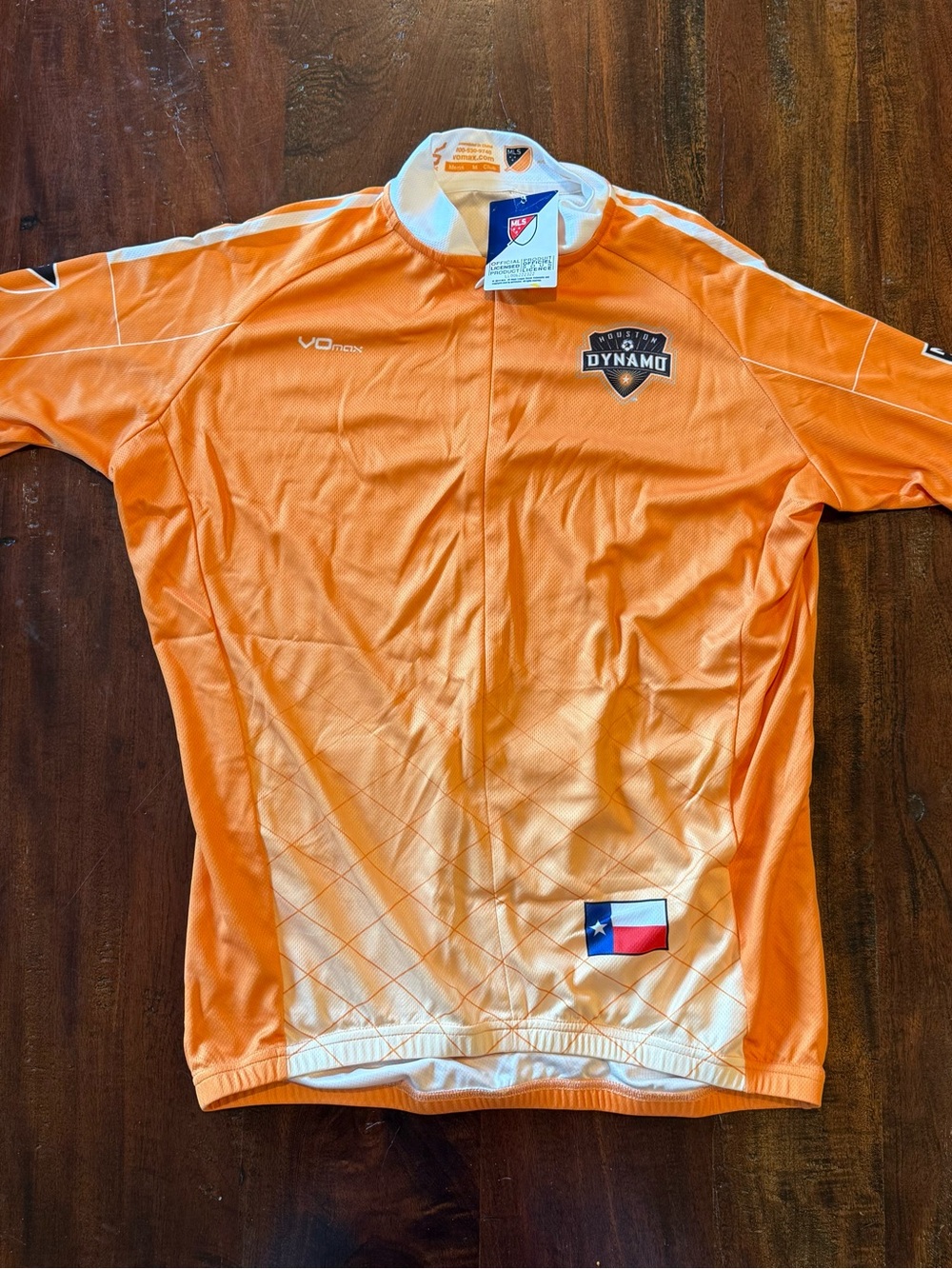MLS Houston Dynamo cycling jersey - men’s M